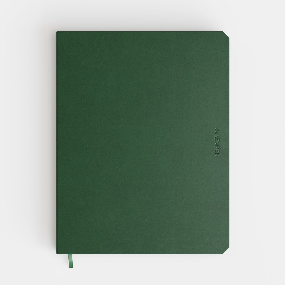 De Kempen - Agenda 2027 - Weekly Planner - Vlakliggend - Marmeren Schutblad - Large 17.1 x 22 cm - Origin/Groen