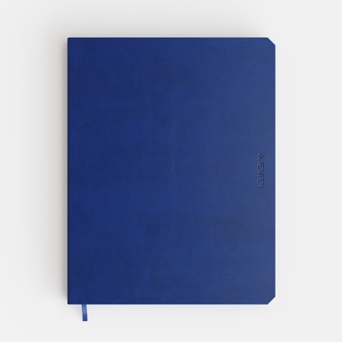 De Kempen - Agenda 2027 - Weekly Planner - Vlakliggend - Marmeren Schutblad - Large 17.1 x 22 cm - Blue Note/Blauw