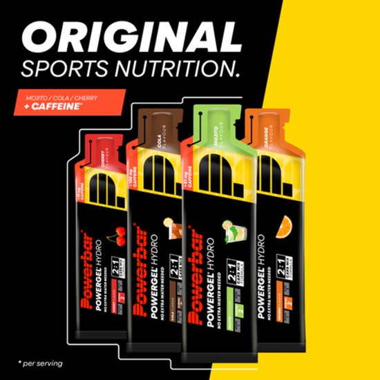 Powerbar Energiegels - Powergel Hydro - Orange 24x67ml — afbeelding 5