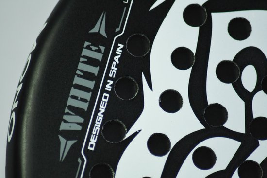 Belgisch Mono Fuerte White padel racket - premium Quality