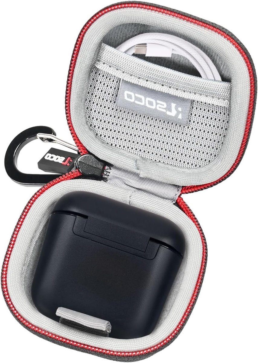 Case Cover voor Open Wireless en True Wireless Earbuds - Zwart, Bescherming en Stijl