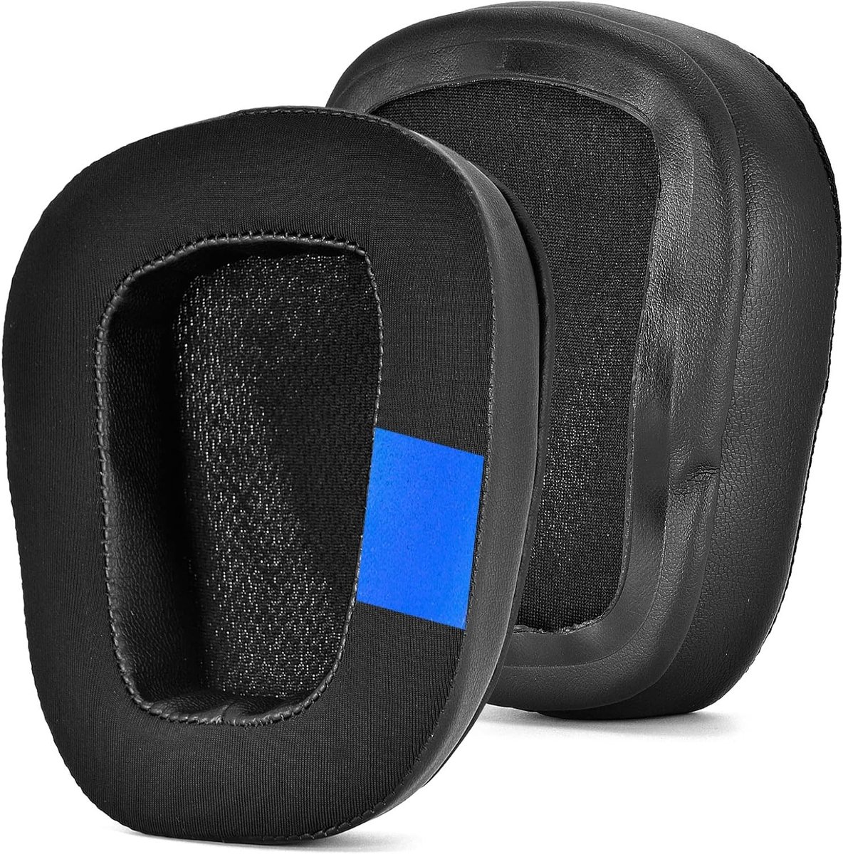 SnelShoppen - Hoofdtelefoon Oorkussens voor Logitech G633 G933 G935 - Zwart - Comfortabele Vervangende Oorkappen - Ideaal voor Gaming en Muziek