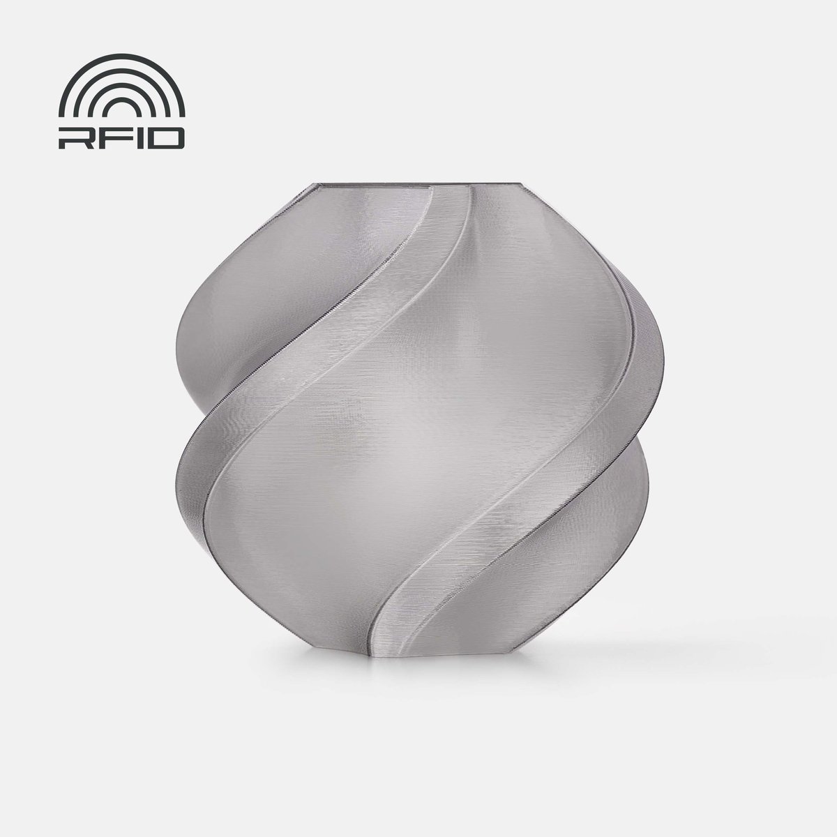 Bambu Lab PETG Translucent Gray zonder spoel 1.75mm