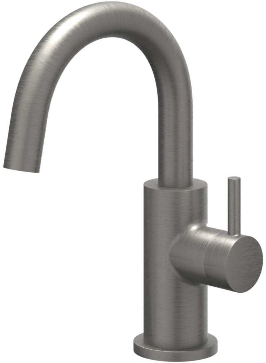 IVY Bond Fonteinkraan met Draaibare Uitloop - Opbouw - Geborsteld Metal Black PVD