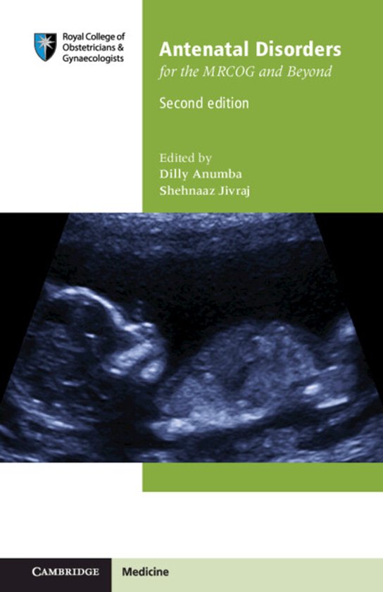 Antenatal Disorders For Mrcog & Beyond - cover