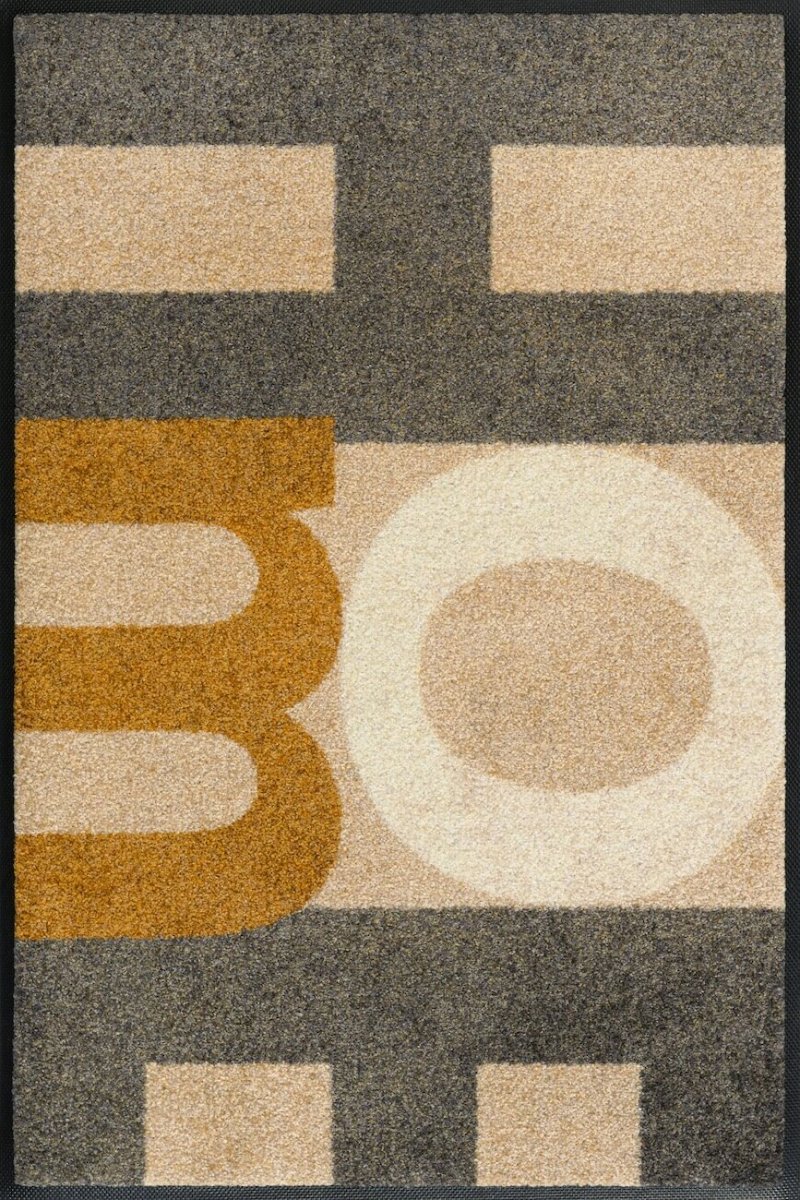 Kleen-Tex Wash+Dry Wasbare Deurmat - Home Letters - 50x75cm