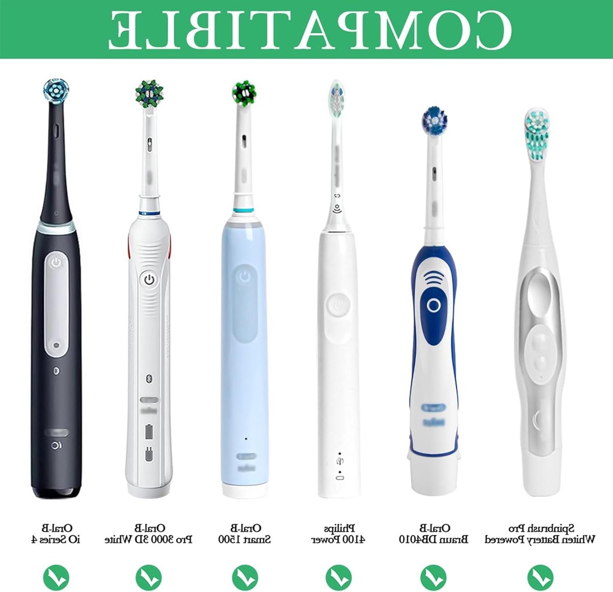 Elektrische Tandenborstelhouder voor in de Douche, Acryl Organizer met 4 Slots voor Tandenborstels en Tandpasta, Geschikt voor Oral-B iO en Philips Sonicare — afbeelding 5