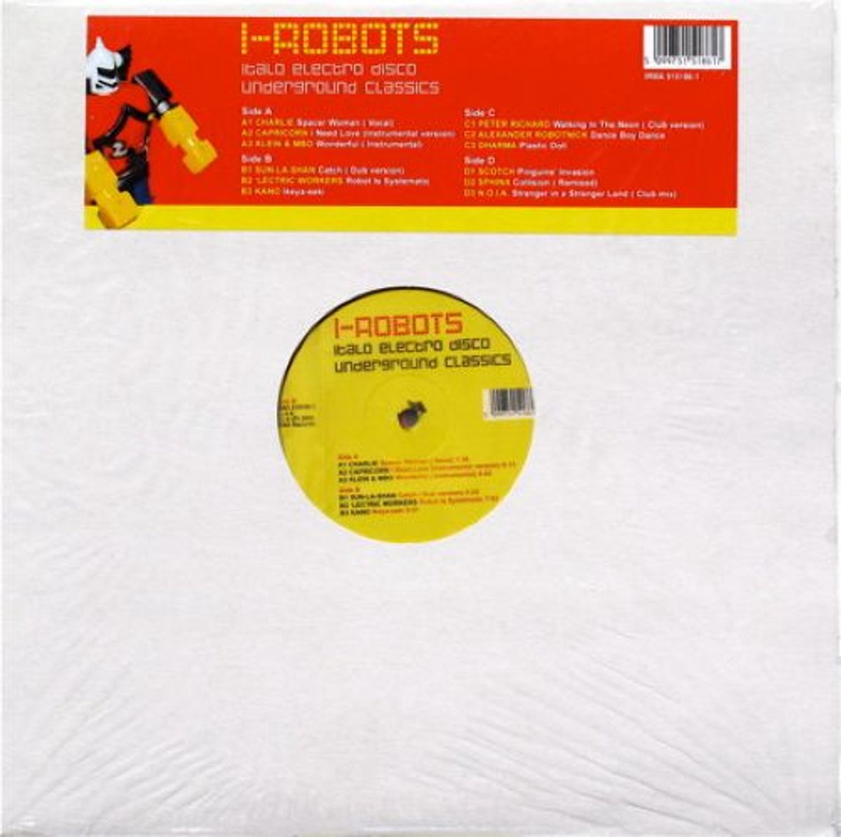 V/A - I-Robots (Italo Electro Disco Underground Classics) (2LP VINYL)