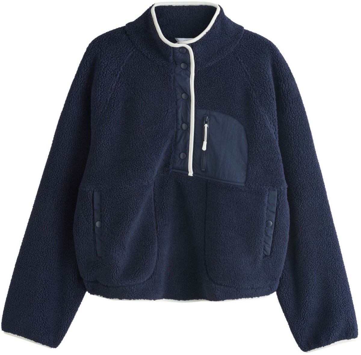 Next - Dames - Active jack met borgvoering - Blauw