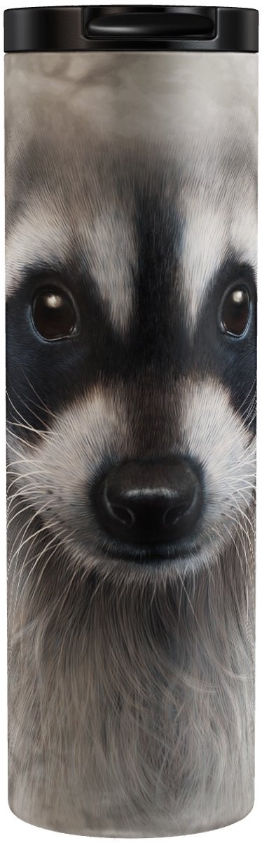 Wasbeer Raccoon Big Face - Thermosbeker 500