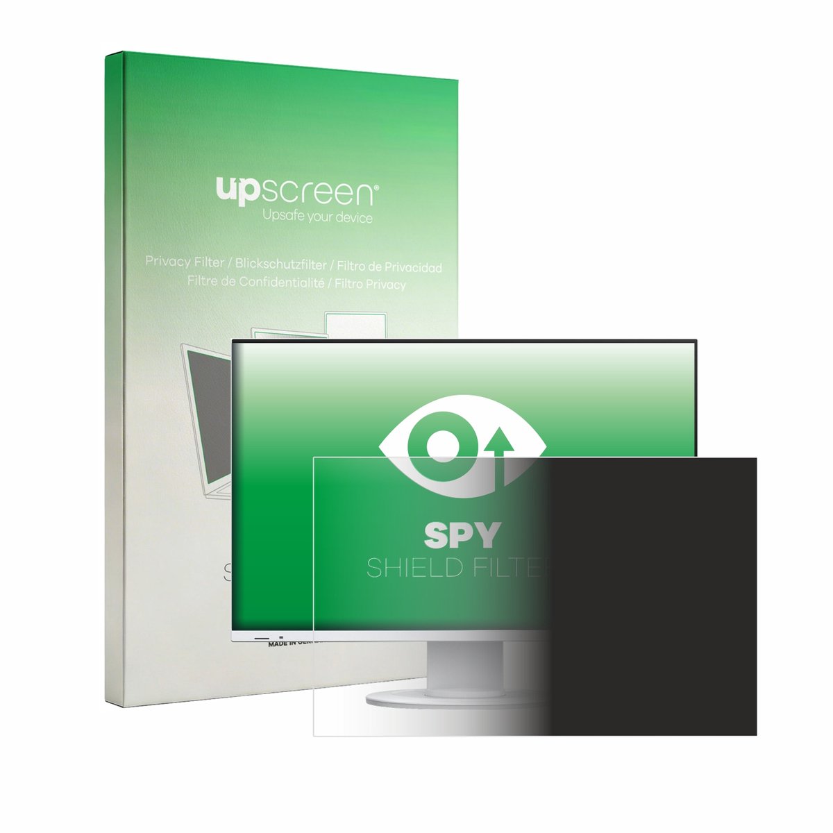 upscreen - privacyscherm voor Eizo Flexscan EV2410R - privacy filter screenfilter Blauwlichtfilter