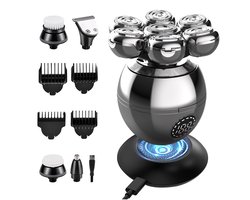10-in-1 Scheerapparaat Mannen - Headshavers mannen - Elektrische Shaver - Wet&Dry - Hoofd Scheerapparaten