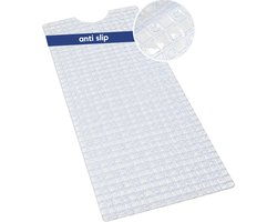 Badmat Antislip Transparant - Badmat Antislip Voor In Bad - Antislipmat Bad - Schimmelbestendig - Met Zuignappen - Wasbaar