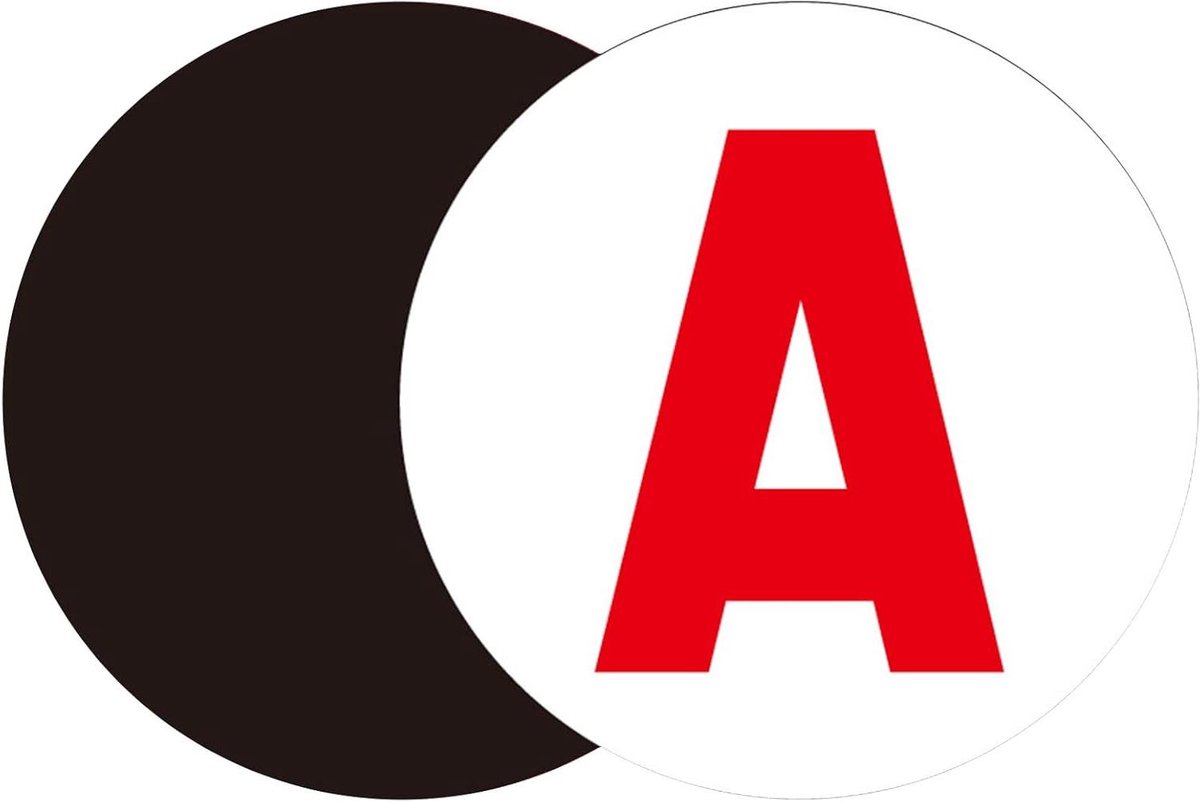 Beginners Sticker - L Rijbewijs - Auto Herkenning - Sterke Magneet - 15 cm Diameter - Wit