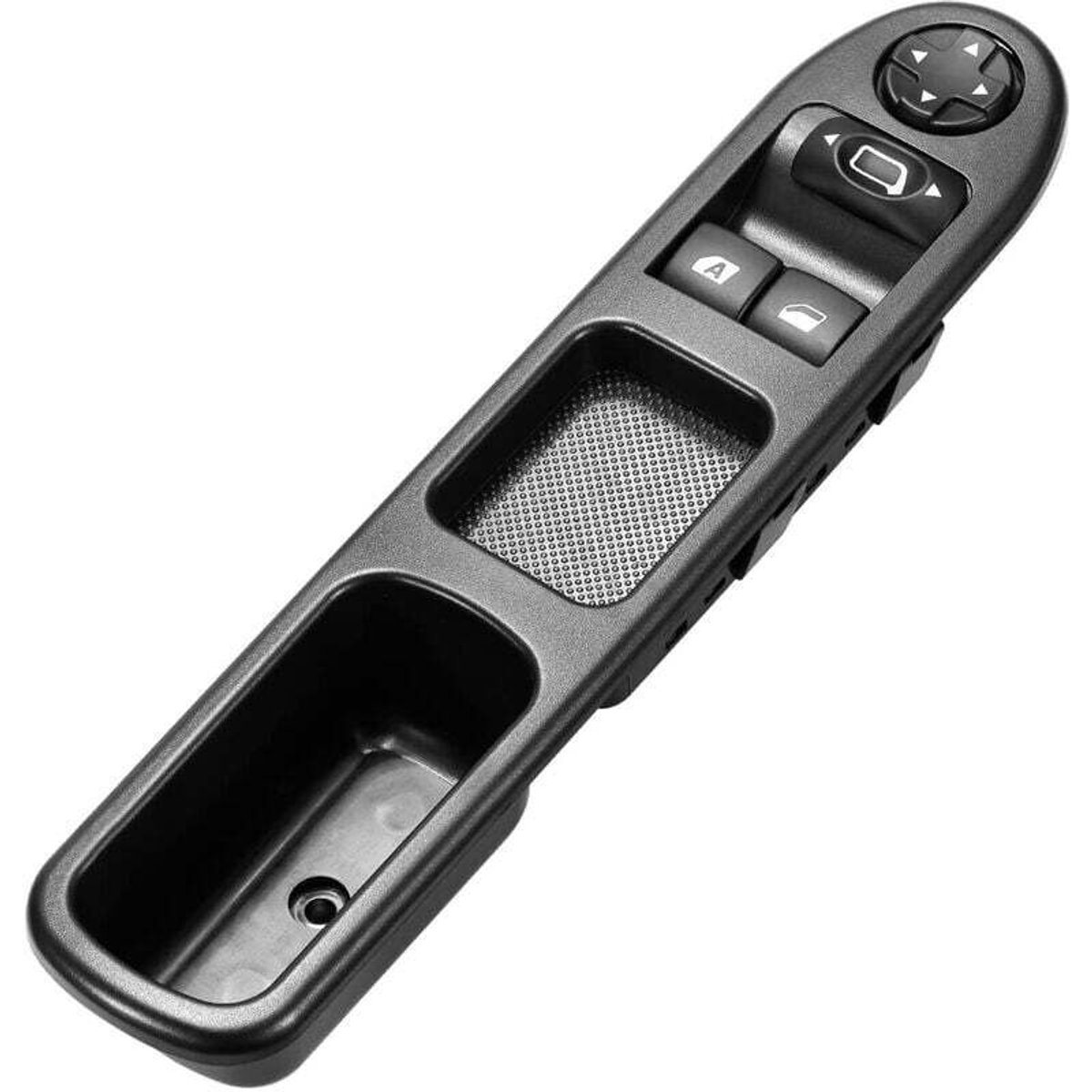Schakelaar voor de raammechanisme linksvoor van geschikt voor Peugeot 207 en geschikt voor Citroën C3 – Onderdeelnummer 6554.QC – 13-pins – Rechthoekige connector