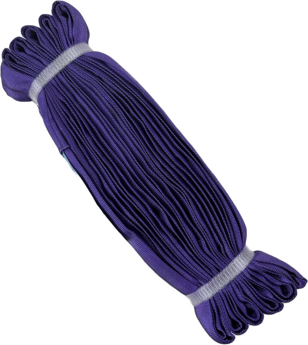Ronde Slinger Set - Hefriem Kraanslinger - Lasten Verplaatsen - Veiligheidsfactor 7:1 - 4x 1 Ton 3 Meter - Violet