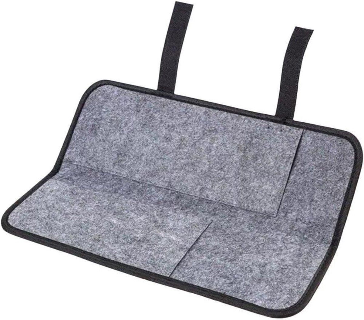 Hittebestendige Mat - Styling Tool Organizer - Haar Styling Beschermen - Canvas en Vilt Materiaal - 38x27 cm - Grijs