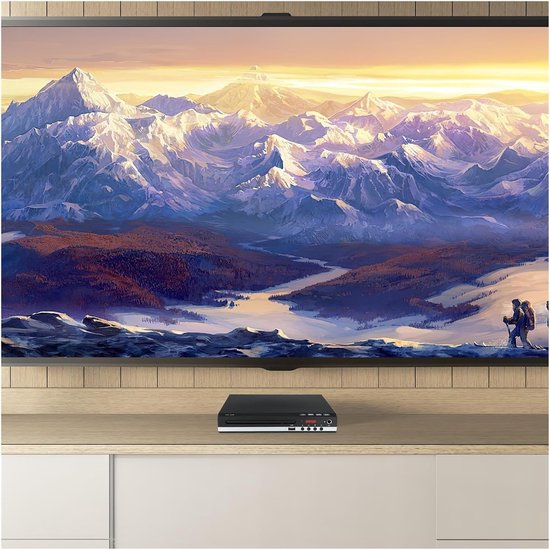 Compacte Multiregio Speler - Draagbare Muziek Machine - Thuis Video Afspelen - Regiovrije dvd-speler - 2230 cm - Divers — afbeelding 2