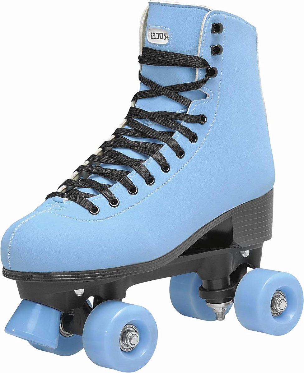 Schoonrijders - Klassieke skates - Vrije tijd - Synthetisch suède - Maat 41 - Blauw