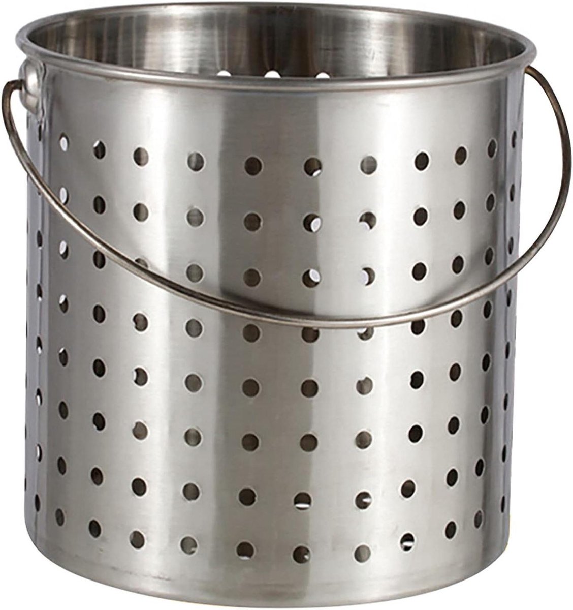 Metalen Verbrandingsoven - Tuinafval Brander - Tuin Opruimen - Efficiënte Ventilatie - 35x35cm - Zilverwit