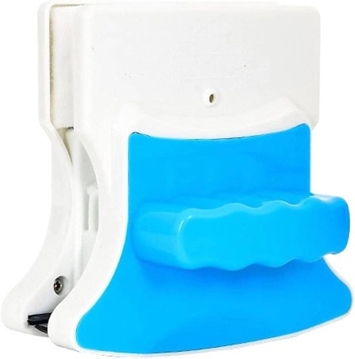 Dubbele Glasreiniger - Vensterwisser - Hoge Ramen Wassen - Sterke Magneet - 8-15 mm - Grijs
