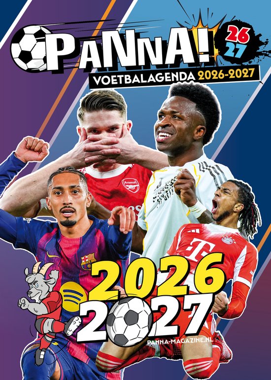 PANNA! Voetbalagenda 2026-2027 - Agenda - Voetbal - School
