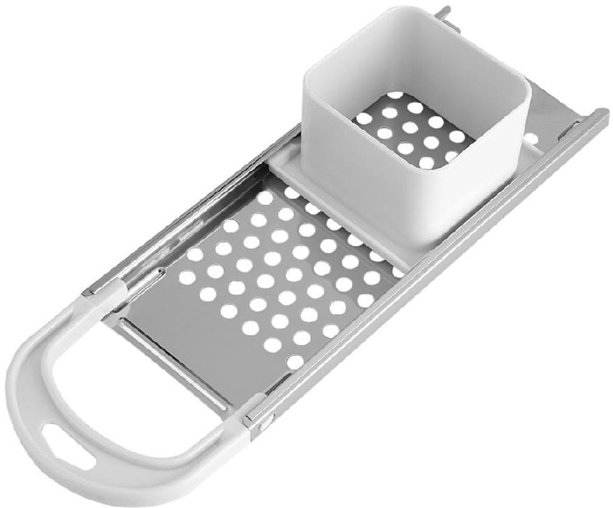TOVBMUP Slicer - met deegschraper - rasp - Geschikt voor pannen tot 24 cm diameter - roestvrij staal
