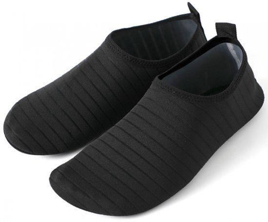 Waterschoenen voor Volwassenen - Watersokken - Dunne Waterschoenen - Anti-Slip Zwemschoenen - Dames en Heren - Maat 38-39-zwart