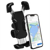 imoshion Robuuste Telefoonhouder Fiets - Verstelbaar en 360° Draaibaar - Universeel - GSM Houder