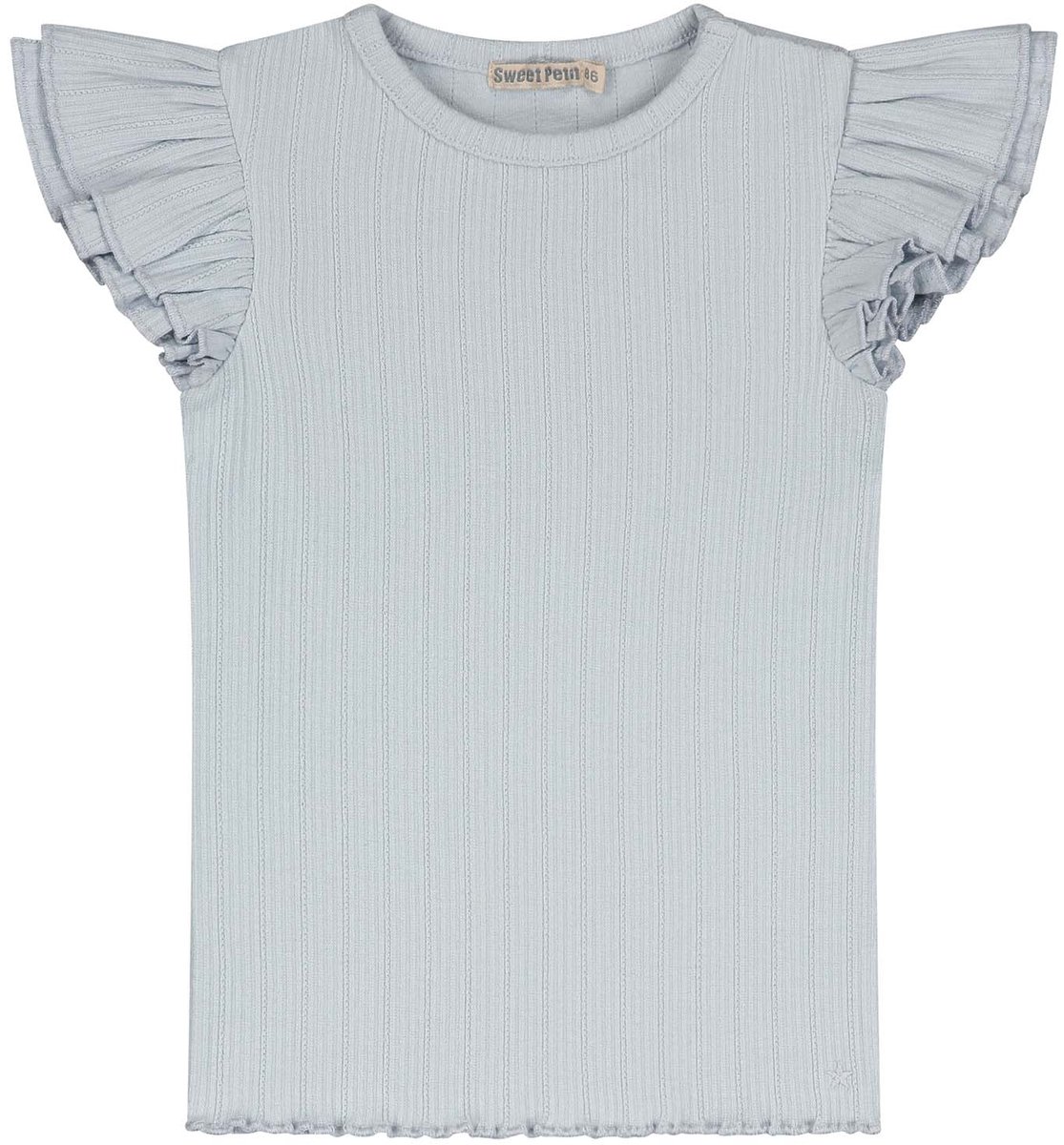 Sweet Petit peuter T-shirt Meave - Meisjes - Blauw - Maat 86