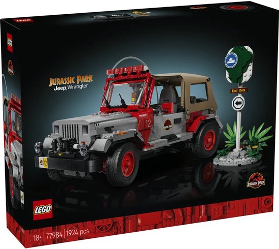 LEGO Jurassic World Jurassic Park Jeep Wrangler