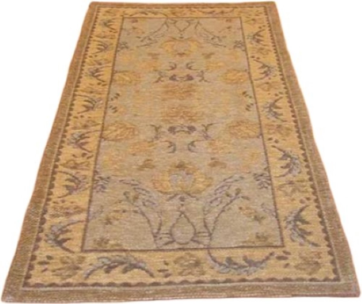 Tafelloper Lotus 9902 - ca. 45 x 95 cm - lotusbloem - bloemen klassiek barok