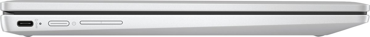 HP Chromebook x360 14b-cd0128ndx Intel® N N200 35,6 cm (14") Touchscreen Full HD 8 GB LPDDR5-SDRAM Wi-Fi 6 (802.11ax) ChromeOS Zilver thumbnail 4