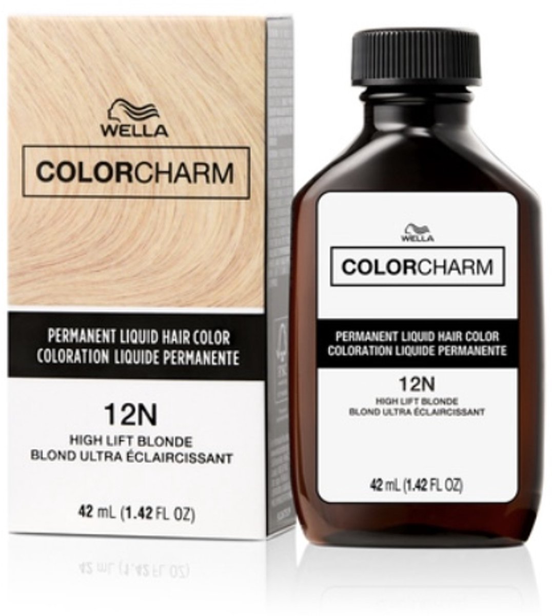 Wella Color Charm Permanent Liquid Hair Color - 12N High Lift Blonde - Permanente Oplichtende Haarverf