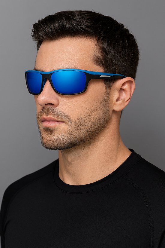 KingSeven Blauw - Sports met UV400 en polarisatie filter - Z204 van Merkloos — afbeelding 4