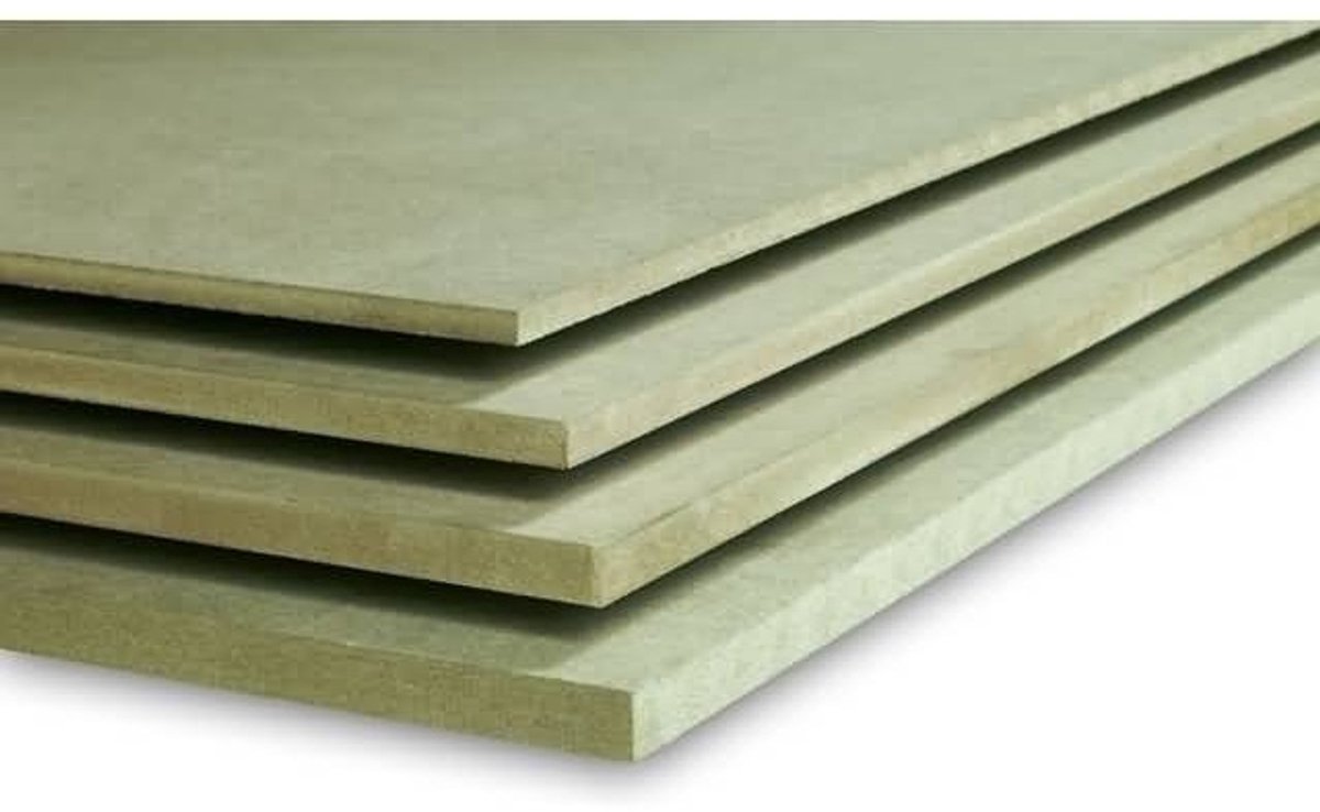 MDF Plaat 25x50 CM - 1.0 MM dik (2 stuks) - Houtplaatjes voor DIY, Modelbouw en Creatieve Projecten
