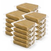Aniculis - 100% plantaardige Vetblok (VEGAN) met pinda's - MultiPack XL (20 x 300g) | Vetvoer voor wilde vogels zonder dierlijke producten | Zonder palmolie