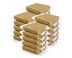 Aniculis - 100% plantaardige Vetblok (VEGAN) met pinda's - MultiPack XL (20 x 300g) | Vetvoer voor wilde vogels zonder dierlijke producten | Zonder palmolie