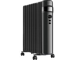 Olieradiator - Elektrische verwarming - Ruimte verwarmen - Instelbare thermostaat - Tot 40 m² -…