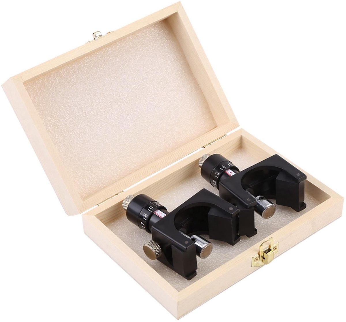 Solidchoice - Dailygoody - Planer Instelmallen - Houtbewerkingsgereedschap - Houten Kist - Precisie en gebruiksvriendelijkheid - Ideaal voor houtbewerking - Geschik..
