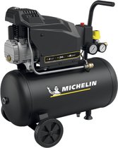 Michelin MX POP AIR 24-2 | Oliegesmeerde compressor | 8 bar | 2.0 pk / 1.5 kW | 195 l/min | 24 l