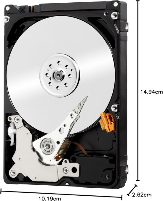 Interne Harde Schijf - HDD Opslag - Server Opslag - SAS 12Gb/s Interface - 6TB - Zilver van Interne Harde Schijf — afbeelding 2