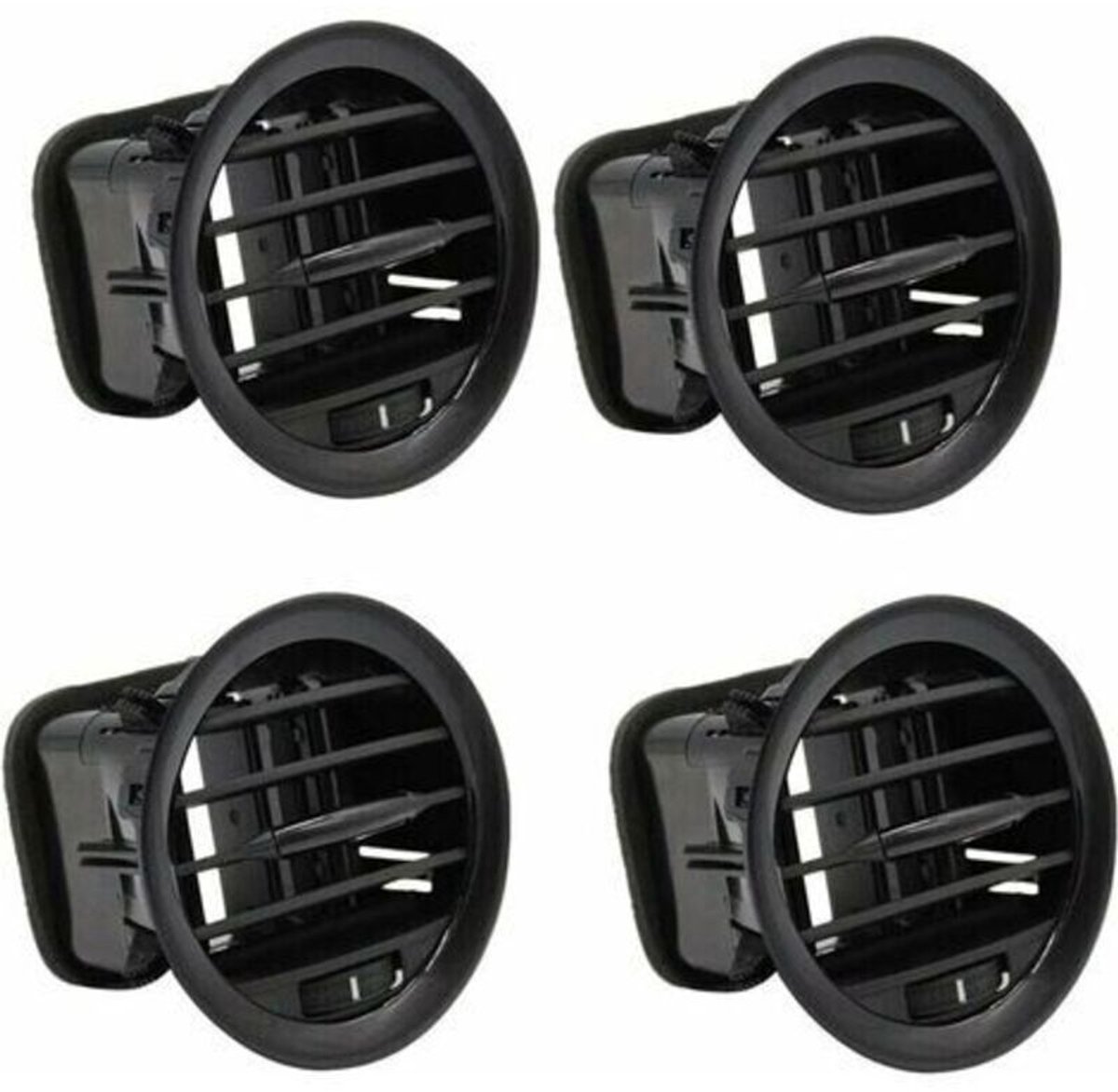 4-ventilatieset Geschikt voor Opel Corsa D 13417363