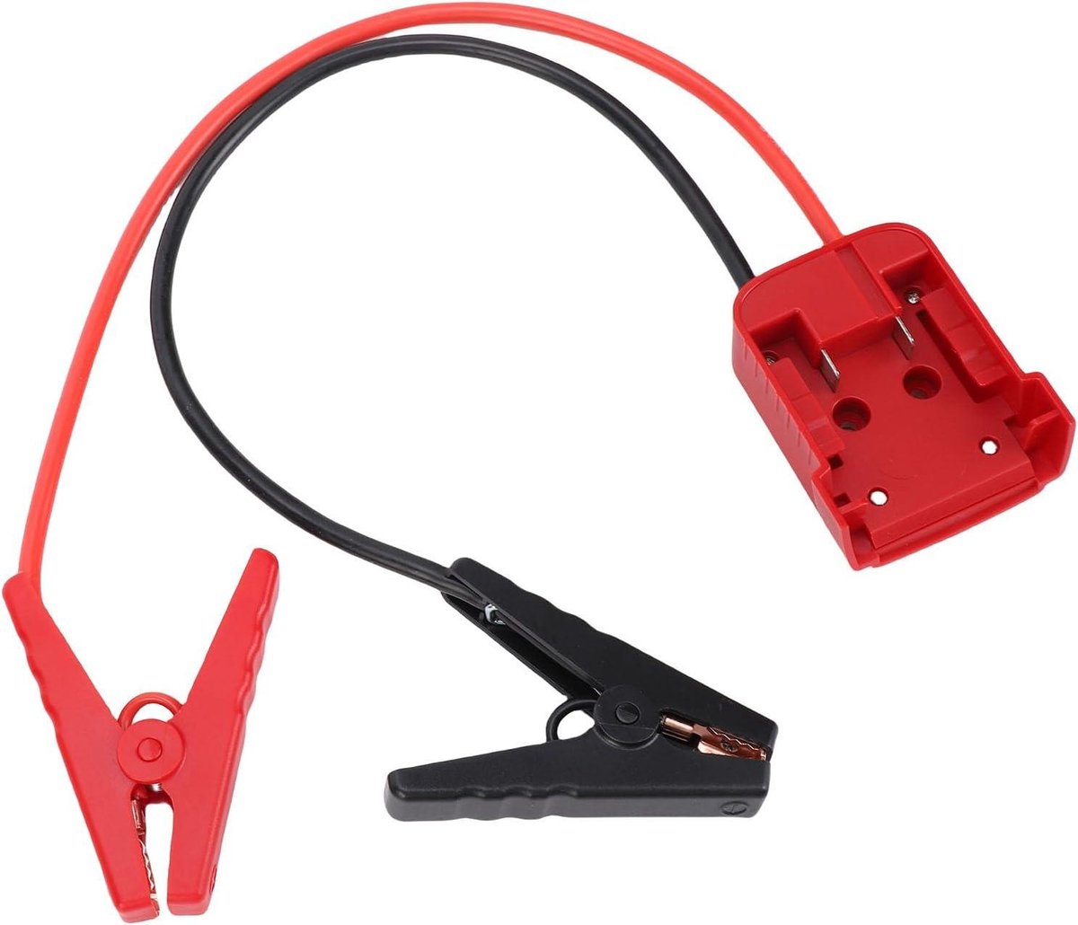 Startkabels Auto - Accukabel Set - Auto Starten - Dubbele Klemmen - 05 Meter - Zwart/Rood