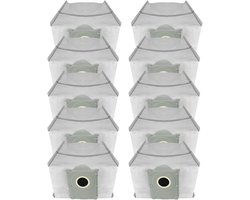 10 stuks vervangende stofzakken - Voor ECOVACS DEEBOT X8 PRO OMNI /X9 PRO OMNI /T50 Pro OMNI /T50 MAX PRO OMNI /T80 OMNI robotstofzuigers. Stofzakken met actieve koolstof -vierlaagse structuur