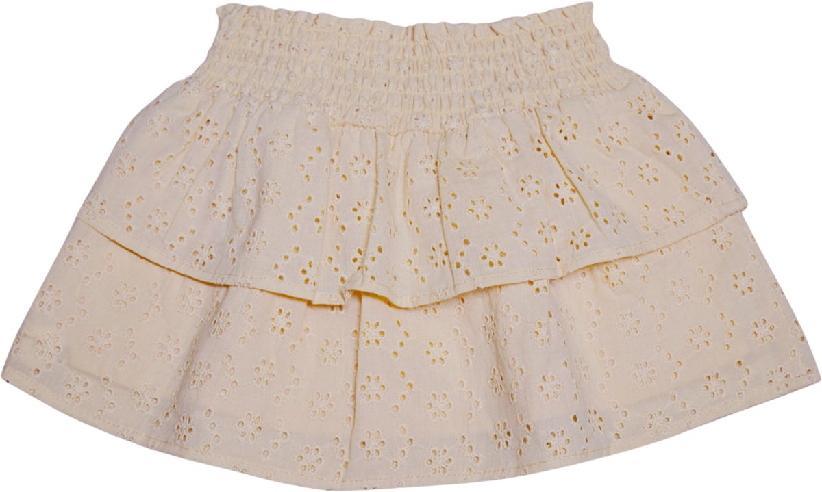 Little Chiq Luxe Baby Rok Zand met Broderie