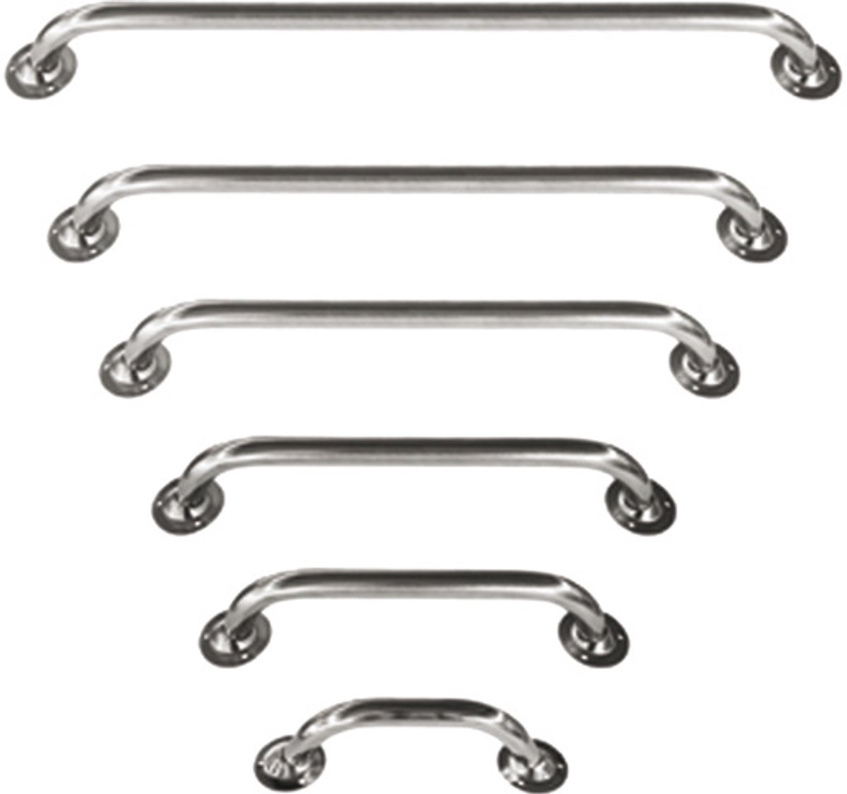 Handrail rvs 22x200mm