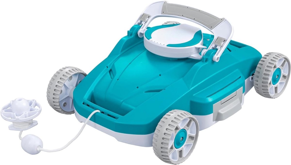 ZMR® Zwembadrobot - Zwembadstofzuiger Elektrisch - Zwembad Robot Stofzuiger - Turkoois - 46cm x 23cm x 36cm