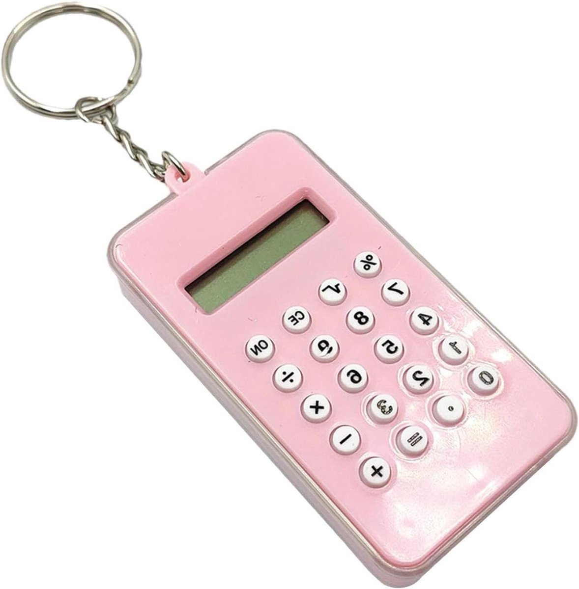 Rekenmachine Sleutelhanger - Draagbare Calculator - Dagelijkse Berekeningen - Compact en Draagbaar - Ca. 9.5 cm - Maze Stijl