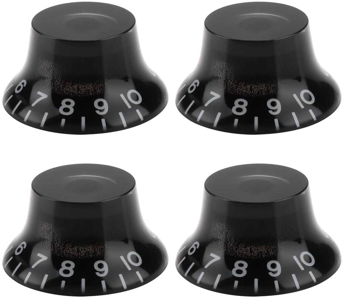 Dailygoods - Set van 4 Gitaar Knoppen voor Les Paul Stijl